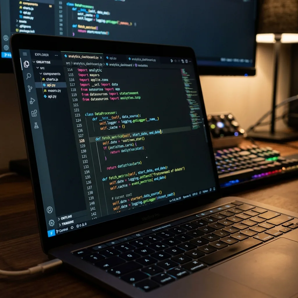 Code IDE view